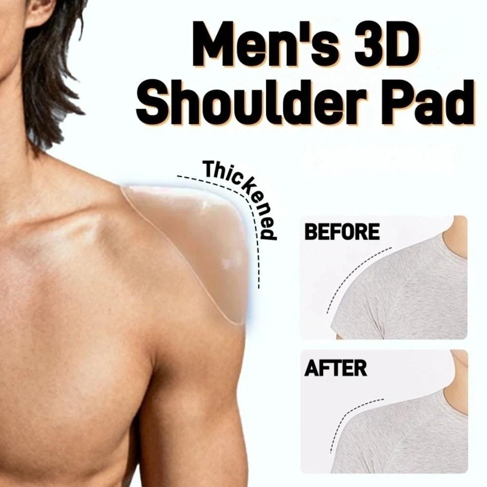 Breathable Invisible Shoulder Pad 120g Silicone Shoulder Enhancer  Shoulder Shaper