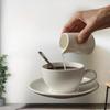 Tazze a Beccuccio Bianco Ceramica Brocca per Latte Tazza per Caffè e Latte Brocca per Latte Pentolino Tazza per Salsa Articoli per Caffè Pentolino per Latte Pentole per Condimenti