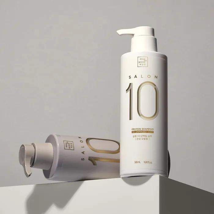 Salon 10 Protein Shampoo (for damaged hair) 500ml