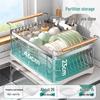Multifunctional Kitchen Dish Drying & Storage Rack