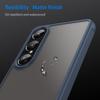 For Sony Xperia 1 VII Case Drop Proof Airbags Frosted Translucent PC + TPU Phone Back Cover