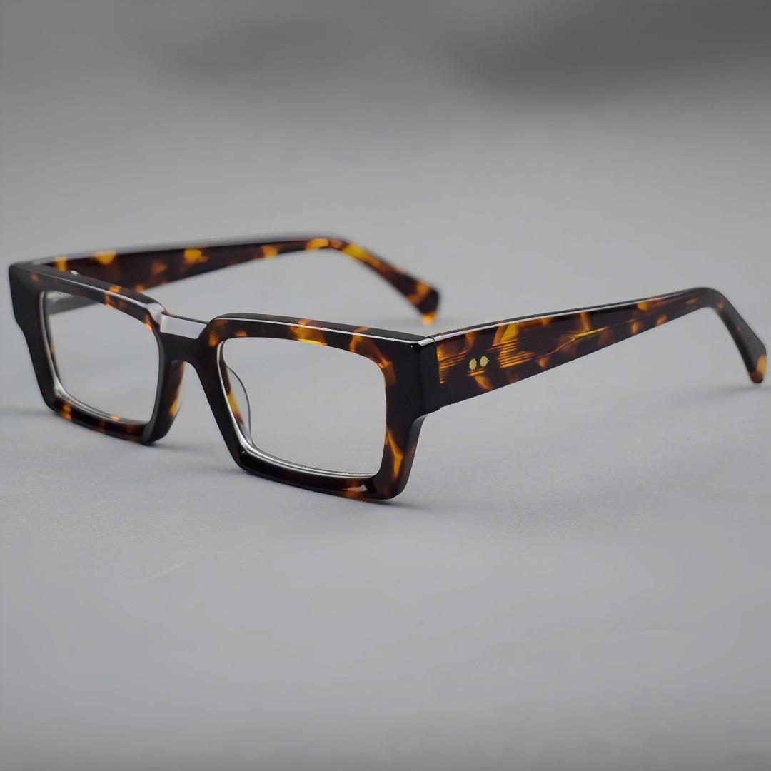 

Acetate Glasses Frame Women Men Square Brand Designer Eyeglasses Unisex High Quality Handmade Spectacles Eyewear морская черепаха