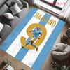 Tappeto Tappeto Giocatore Haaland per Soggiorno Camera da Letto Casa Decorazione Divano, Tappetino Antiscivolo per Giochi Bambini