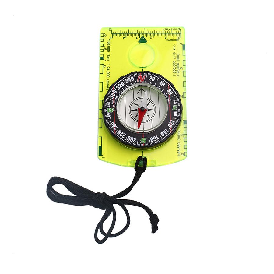 3 Pcs Outdoor Compass Scale Direction Finder Compass Surveying Ruler Outdoor Camping Map Ruler