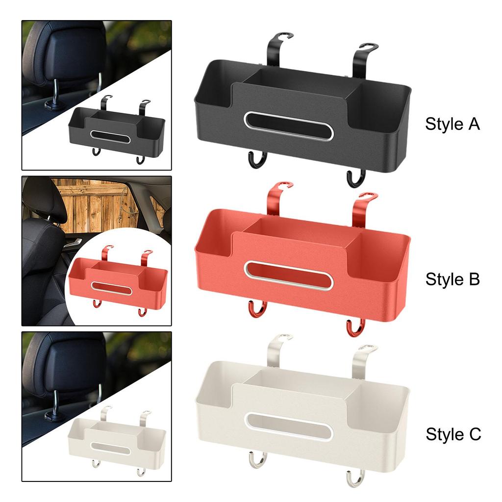 Seat Back Storage Box Seat Back Organizer Interior Tidying Multifunctional