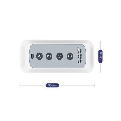 433Mhz RF Duplication Remote Control/4 Button 500M Wireless Remote Control-DC12V