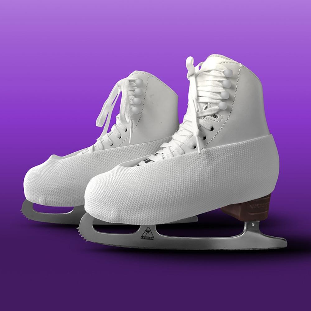 

Stretch Fabric Figure Skating Boot Guards Ice Skate Protective Covers Hockey Accessories XL