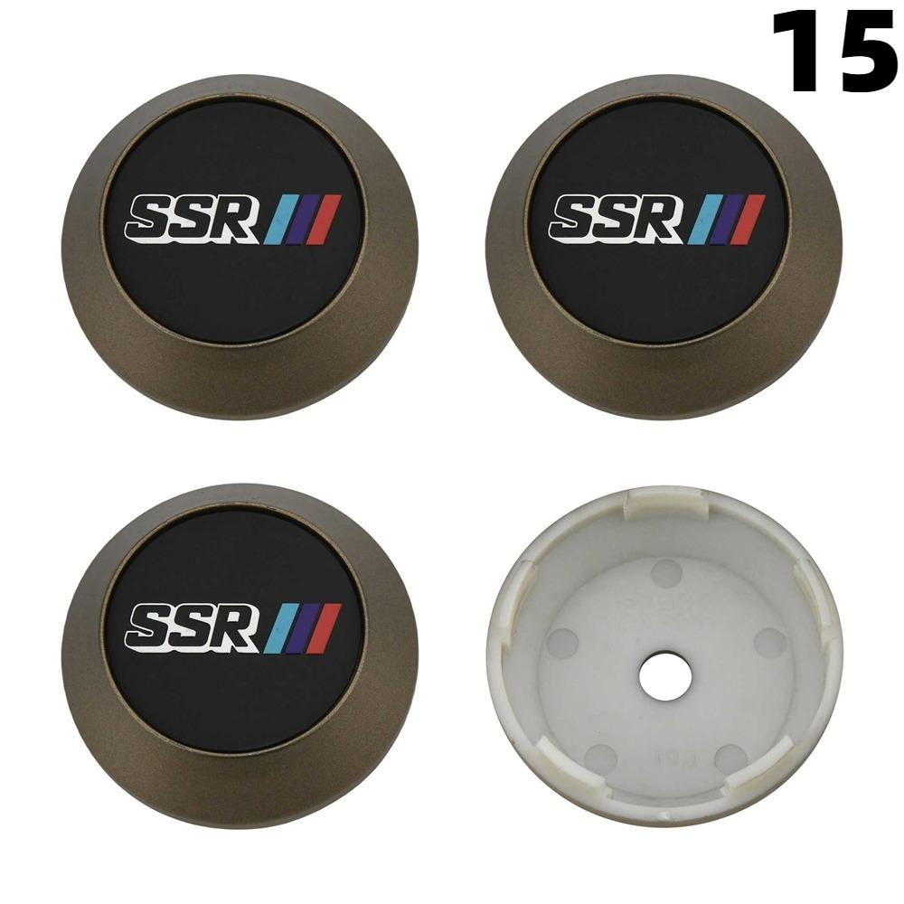 1Set/4PCS 65MM & 68MM Cap For Rims SSR XXR Emblem Wheel Center Cap Sport Car Logo Wheel Cover Hub Caps