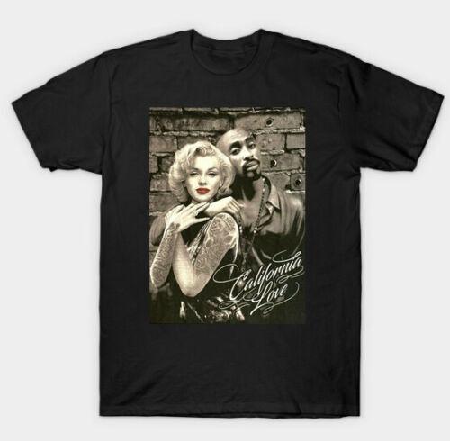 2pac Shakur And Marilyn Monroe T-Shirt California Love