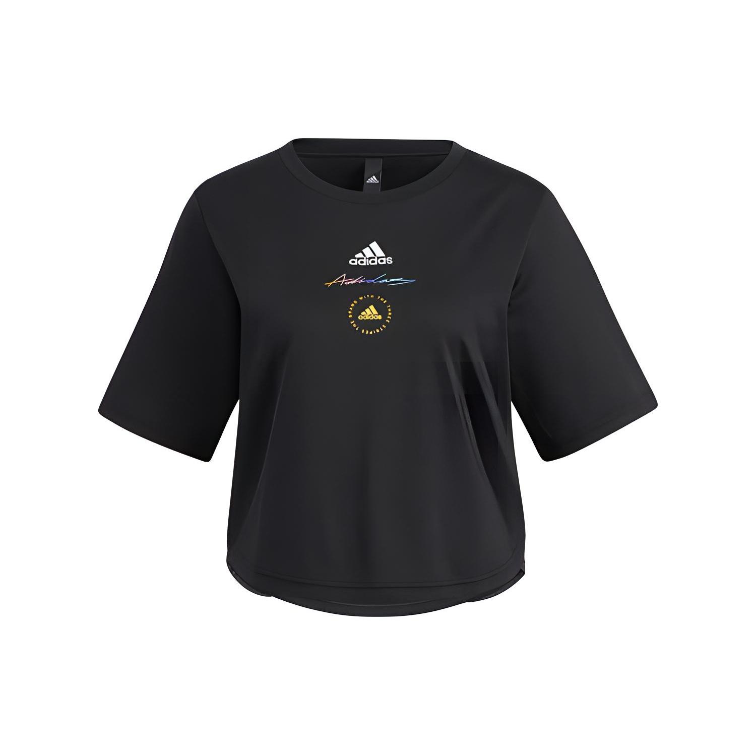 (WMNS) adidas UST T-Shirt Asia Sizing  Black White  Women s HE9984 M