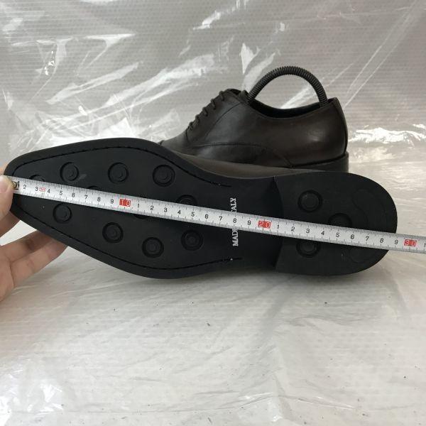 ISETAN MENS Läder McKay Rak Tå Skor [Italien/39/24.5/Brun] Affärsskor(BEGAGNAD)