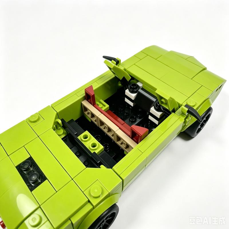 239PCS Carlo Sports Car MOC Model Based On 77237 Building Blocks Custom Puzzle DIY Assembly Educational Collection