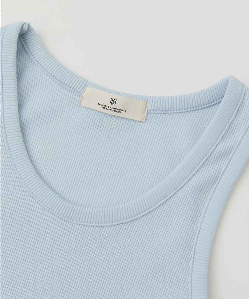 Lounellain Low Ethnic Sleeveless_ Sky Blue