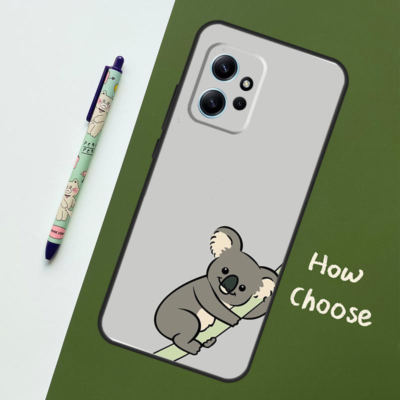 Cute Australia Koala Art Case For Xiaomi Redmi Note 11 12 10 Pro 8 9 Note 12S 11S 9S 10S Redmi 12C 9C 10C 12 Cover