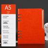 A5 Hollow-Out Loose-Leaf PU Notebook with Custom Logo Option