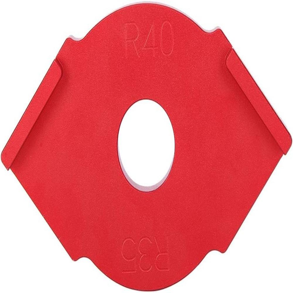 Round Arc Router Template R Angle Arc Template Portable Trimming Tool Woodworking
