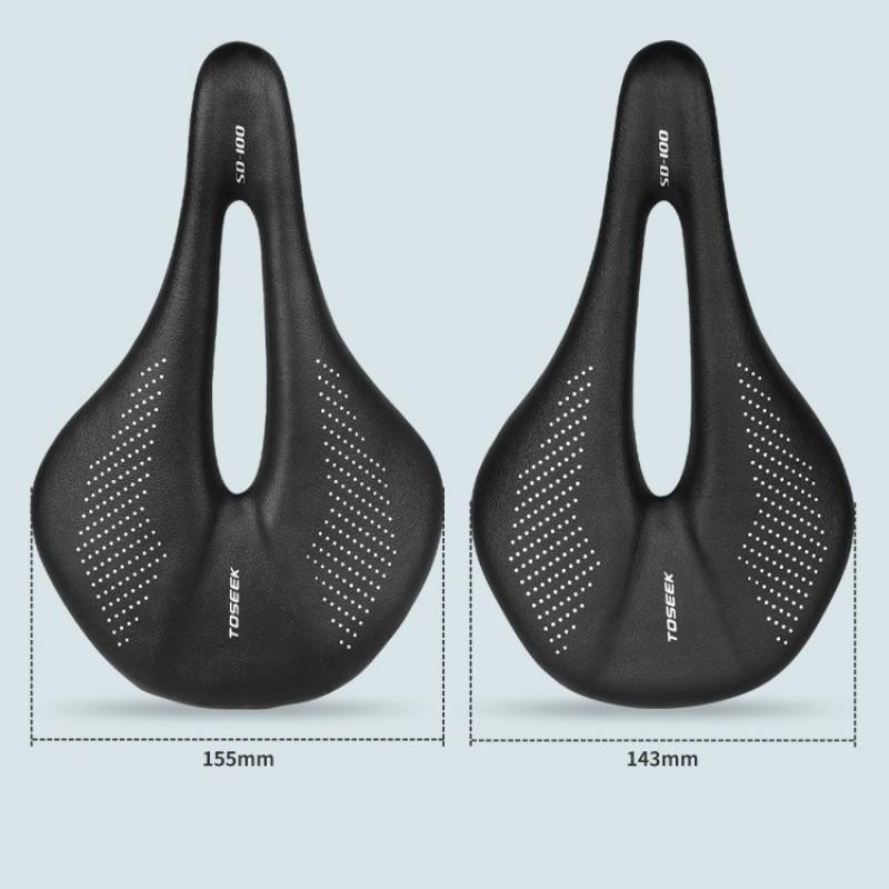 Ultra Lightweight Carbon Fiber Bicycle Saddle Road Mountain Bikes Comfort Ergonomic Seat Pad