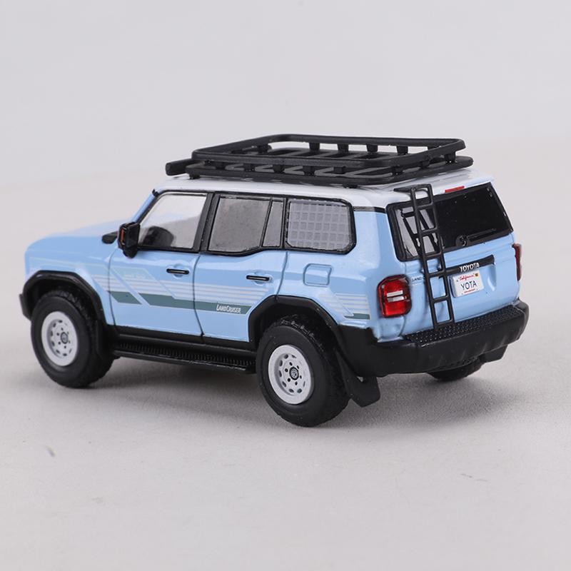 yscr3 GCD 1:64 Toyota Land Cruiser Prado 2024 Off-road Modified Vehicle Alloy Model Car