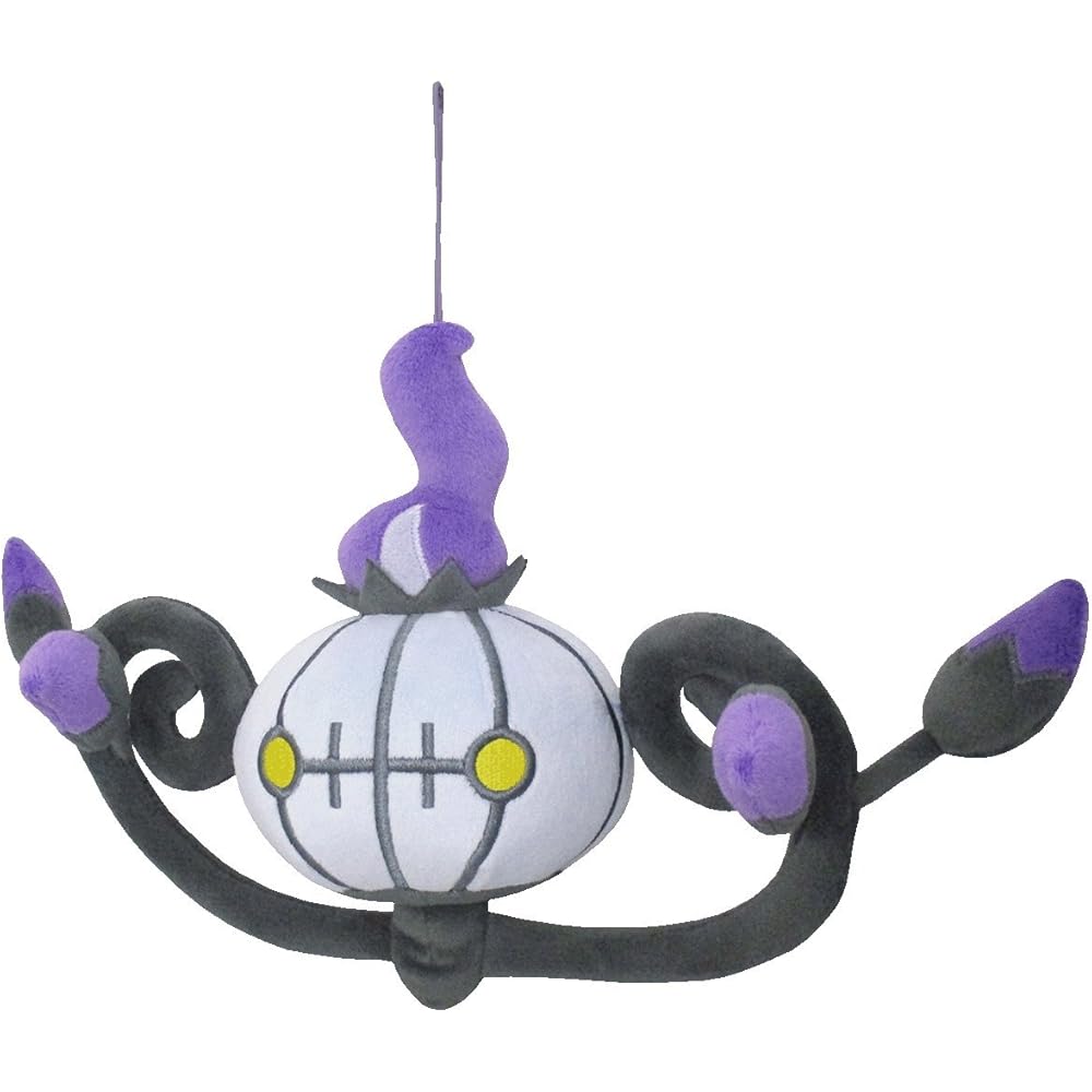 Sanei Boeki Pokemon All Star Collection Chandelure Plush Toy 22x10x18cm