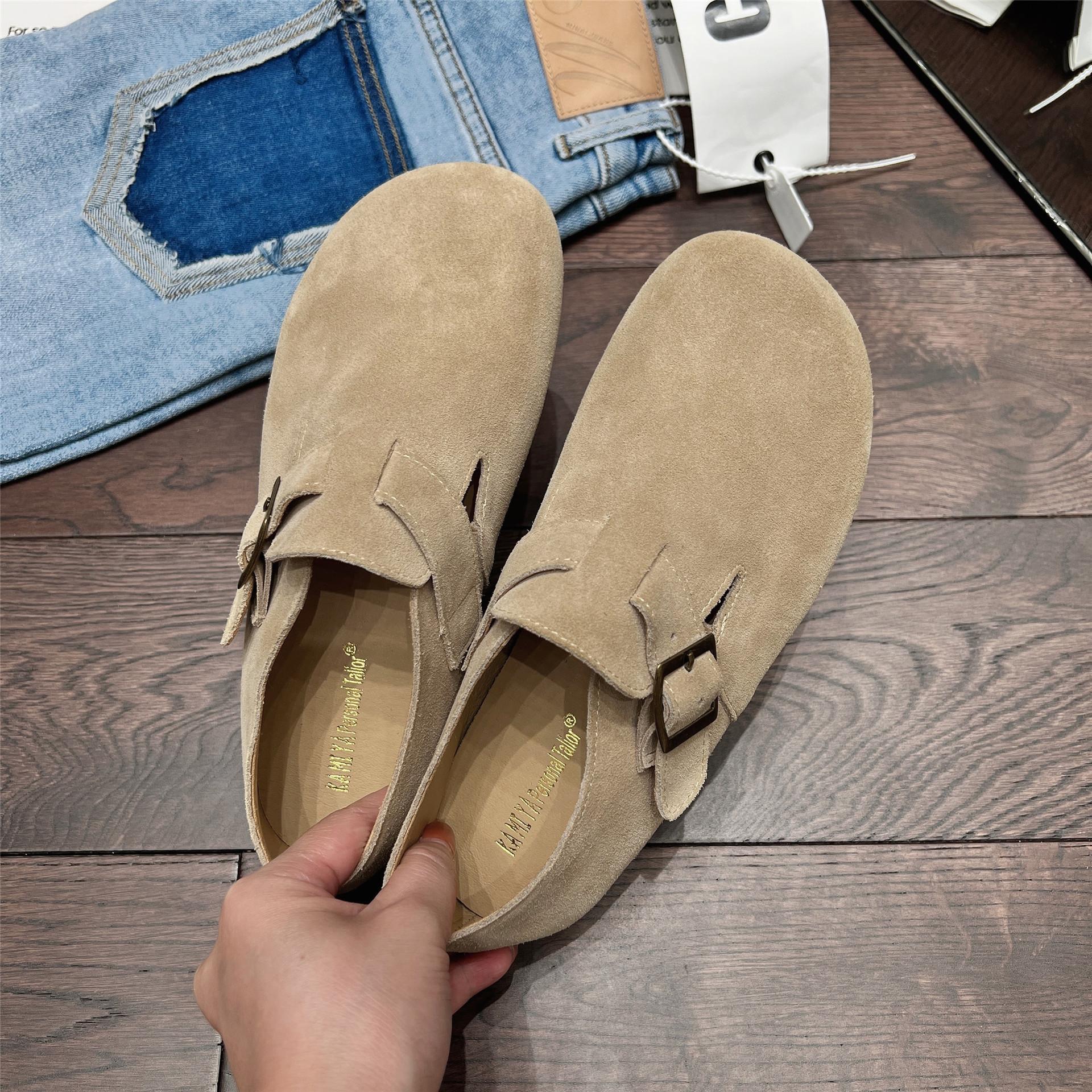 

Женские демисезонные и зимние новые ретро одинарные туфли из натуральной кожи на мягкой подошве 40