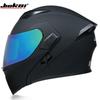 Full Face Motorcycle Helmet Men Women Off-Road ATV Scooter Riding Dual Visor Flip-Up ABS Safety Gear