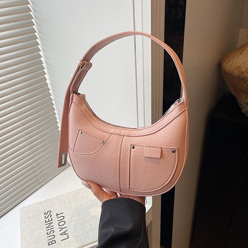 High-end niche bag women's new summer versatile single shoulder underarm bag fashionable dumpling bag
