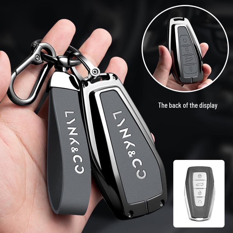 Ochranný kryt na klíč Lynk & Co 03: Vysoce kvalitní kreativní pánská skořepina a přezka (Model 2024)