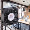 PWM Ball Bearing Fan KZ8025B012U DC 12V 4pin Cooling Fan CPU Cooler Chassis Radiator for Desktop Computer 6500RPM Fan