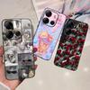 For Tecno Pop 7 BF6  Pop 7 Pro 7PRO BF7 BF7h Case Soft TPU Matte Silicone Bumper Coque Fundas Marble Space Man Dragon Etui Pop7