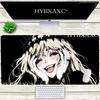 HYBXAXC Gothic Anime Vampire Girl Mouse Pad Dark Aesthetic Desk Mat Large NonSlip Gaming Mousepad for Gamer