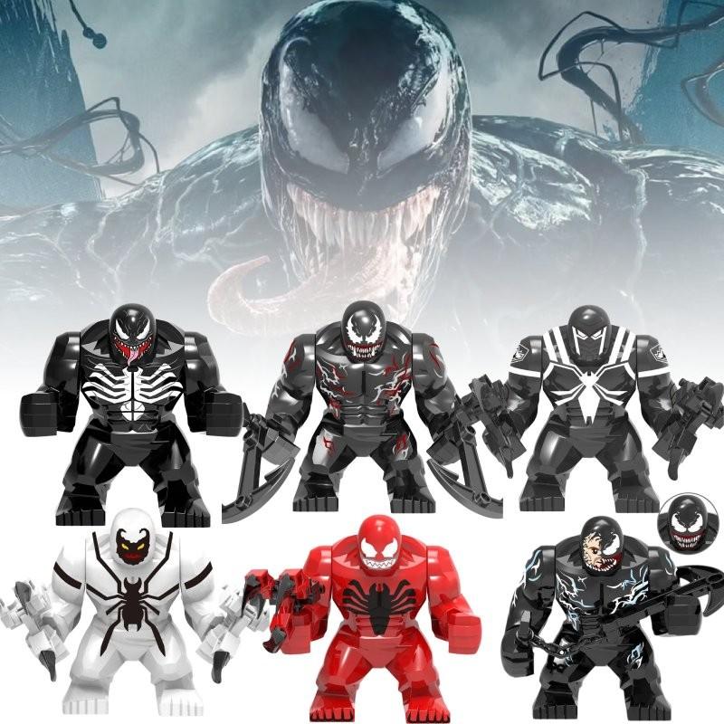 Venom Building Blocks Bricks Big Minifigures Bagged Educational Toys Perfect Gift For Kids And Collectors