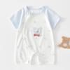 Babyprints Unisex Pure Cotton Short-Sleeve Romper 2-Piece Set