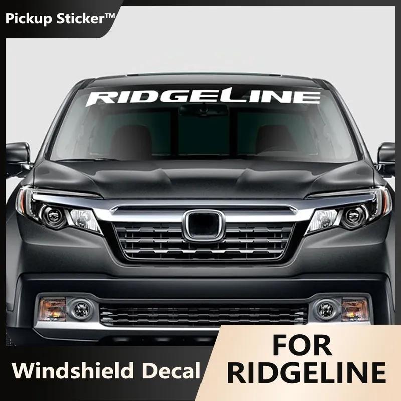 Pickup Stickers Car Front Windshield Decor Decals Truck Vinyl Graphics  Covers Auto Tuning Accessories For Honda Ridgeline