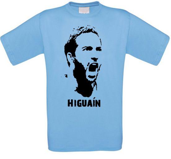 

Gonzalo Higuain Napoli Napoli Argentina Football T-Shirt All Sizes NEW 4XL