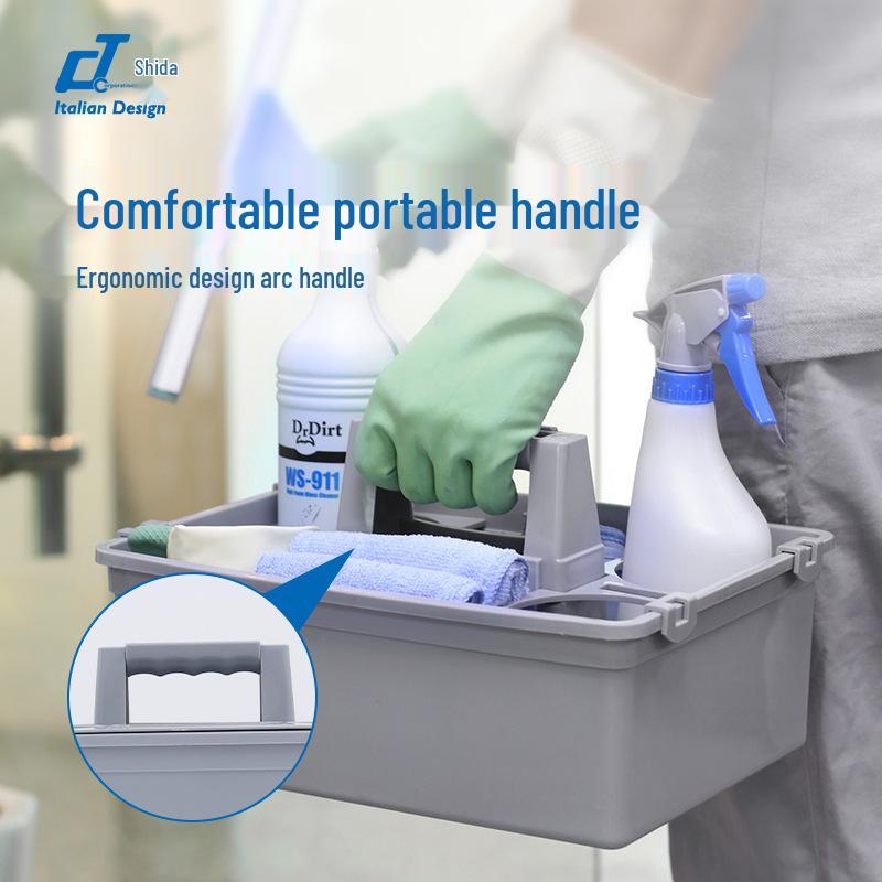 Handheld Cleaning Basket for Hotel or Home Storage