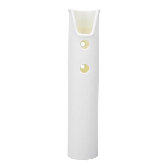 

Пластиковый держатель для удочки с одним отверстием, прямой аксессуар для бокового крепления, белый