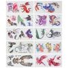 10 Pcs Temporary Tattoo Stickers Set Animal Body Makeup Waterproof Stickers for Women