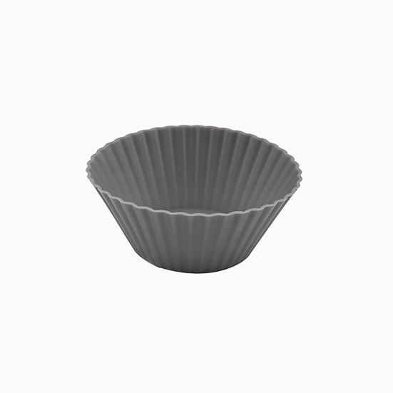10 Pezzi Stampi per Muffin in Silicone Antiaderenti Stampo per Torta Qualità Alimentare Riutilizzabili Pirottini per Cupcake per Cuocere Pancake Caramelle Muffin