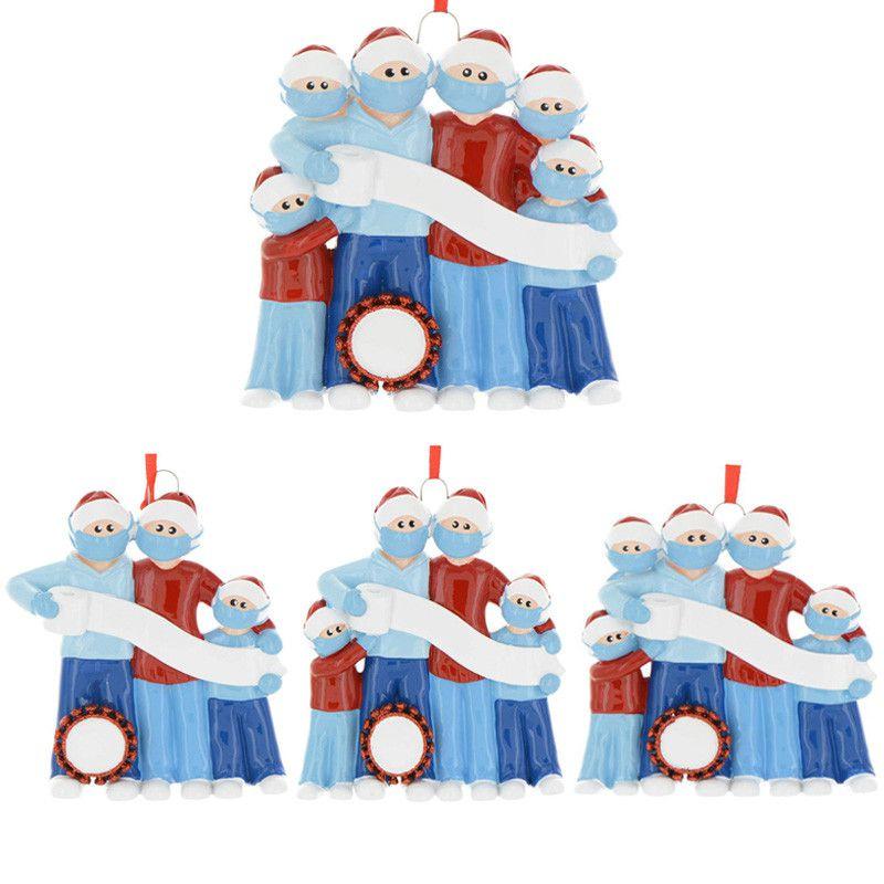 Diy Family Name Personalized 2020 Christmas Tree Hanging Ornament For Unique Holiday Decor