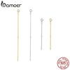 Bamoer 18K Gold Plated 925 Sterling Silver Extended Chains with Lobster Clasp Adjusable for Necklace Extender DIY Jewelry Making
