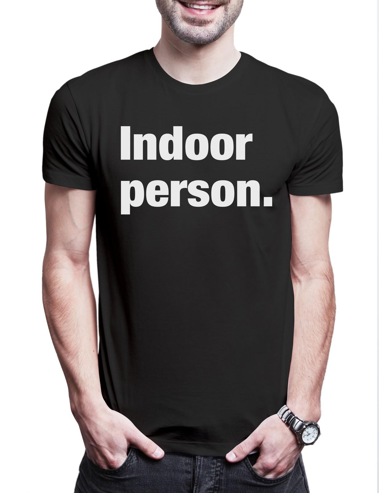 Indoor Person Herren T-Shirt Gamer Nerd Geek Freak PC Konsole Computer XXXL