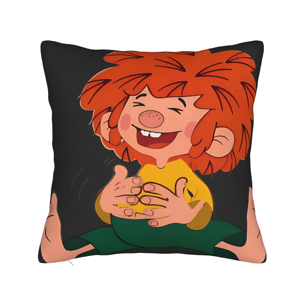 Federa Cuscino P-Pumuckl Federa Comoda per Divano Camera da Letto Decorazione Casa Federe Vintage