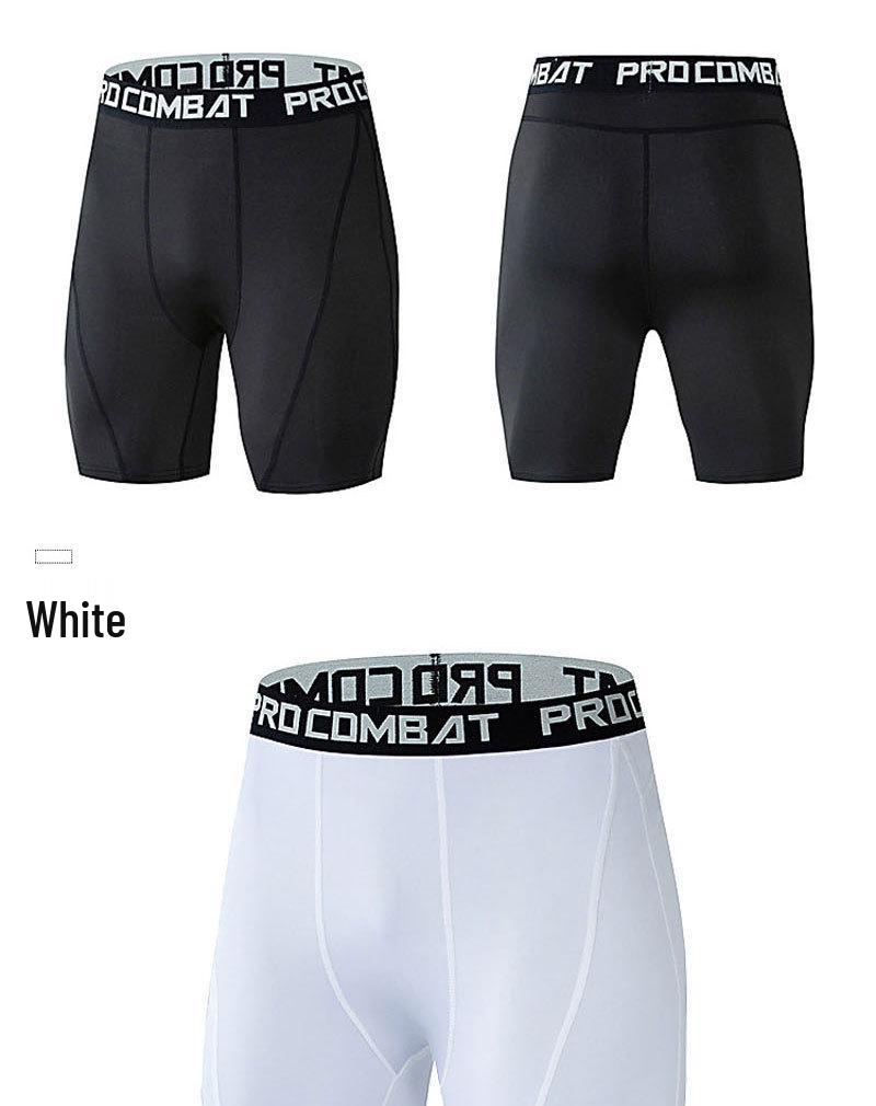 Men's Quick-Dry Elastic Sports Shorts for Running & Swimming