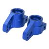 Rear Axle Seat Aluminum Alloy RC Left and Right Rear Knuckle Arm Hub Carrier Set for LOSI 1Celsius10 22S 2  RC Cars