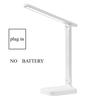 LED Foldable Desk Lamp with 1 Stepless Dimming Touch Controls Eye-Care Reading Light Adjustable Bedside Night Light