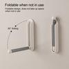 Hanger Storage Organizer Wall Mounted Hanger Holder Retractable Hanger Holder Stand Space Saving Clips Clothing Storage Hook For