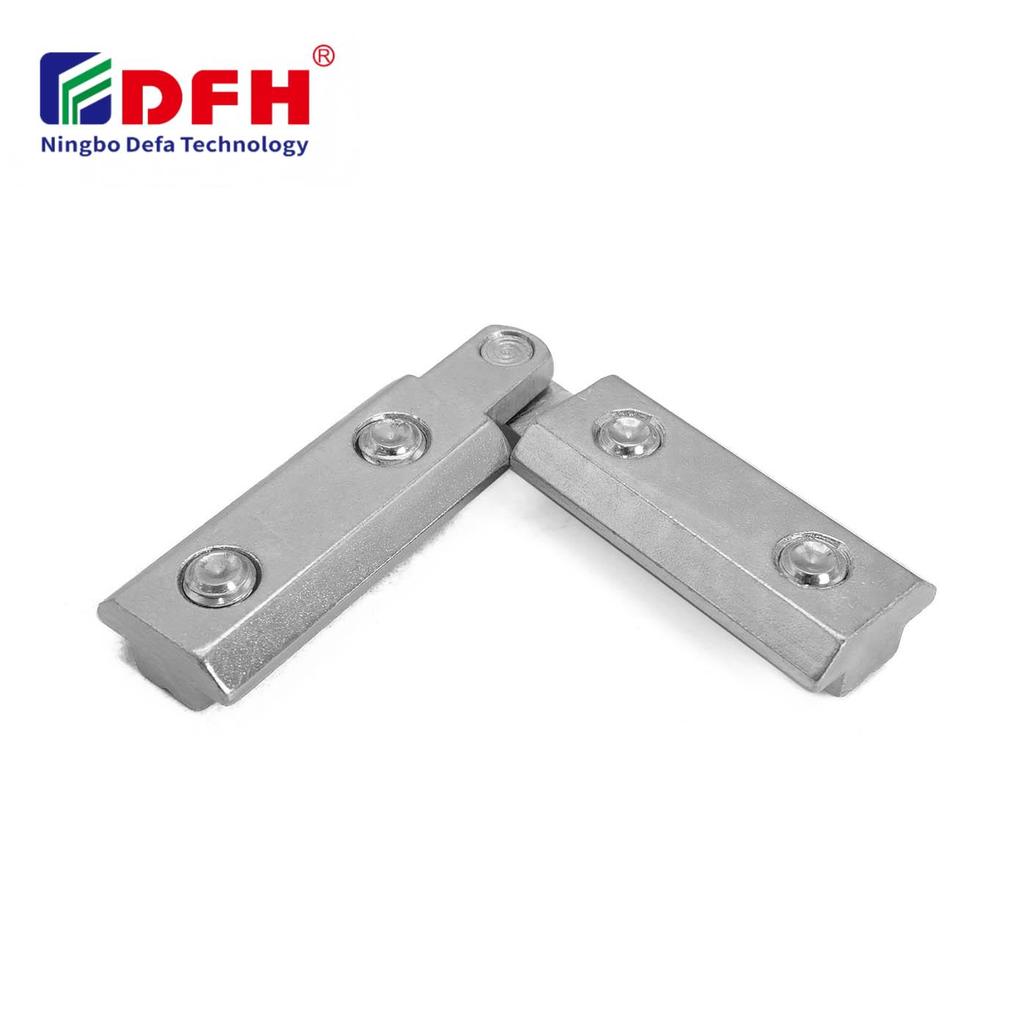 Angle Adjustable Carbon Steel Material Hidden Corner Connector Internal Hinge Fasteners