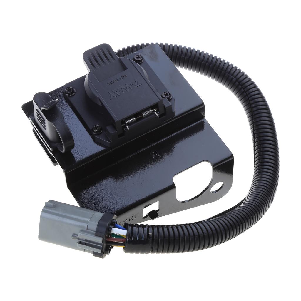 4 & 7 Pin Plug for F250 F350 Pickup Truck Super Duty 99-01 Trailer Tow Wiring Harness Plug Replacement