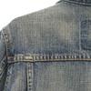 Levi's Denim Jacket M Indigo Blue Denim Jacket Trucker Men's Used