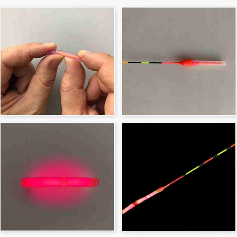 Fishing Rods Glow Sticks 2pcs Night Fishing Float Rod Lights Fishing Rod Light